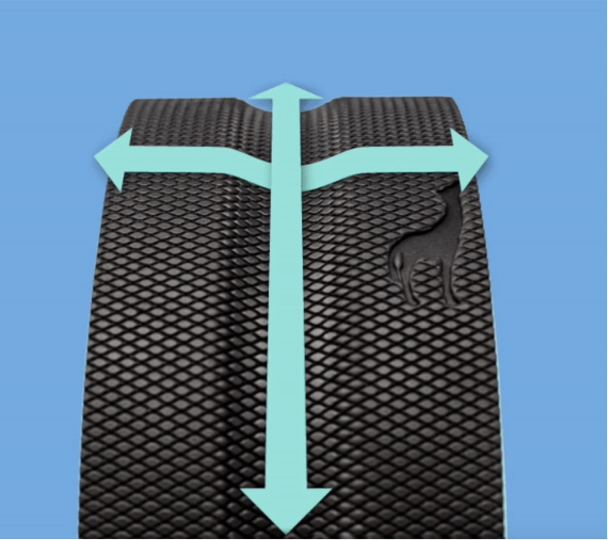 Chirp Wheel product graphic showing design features and spine groove channel