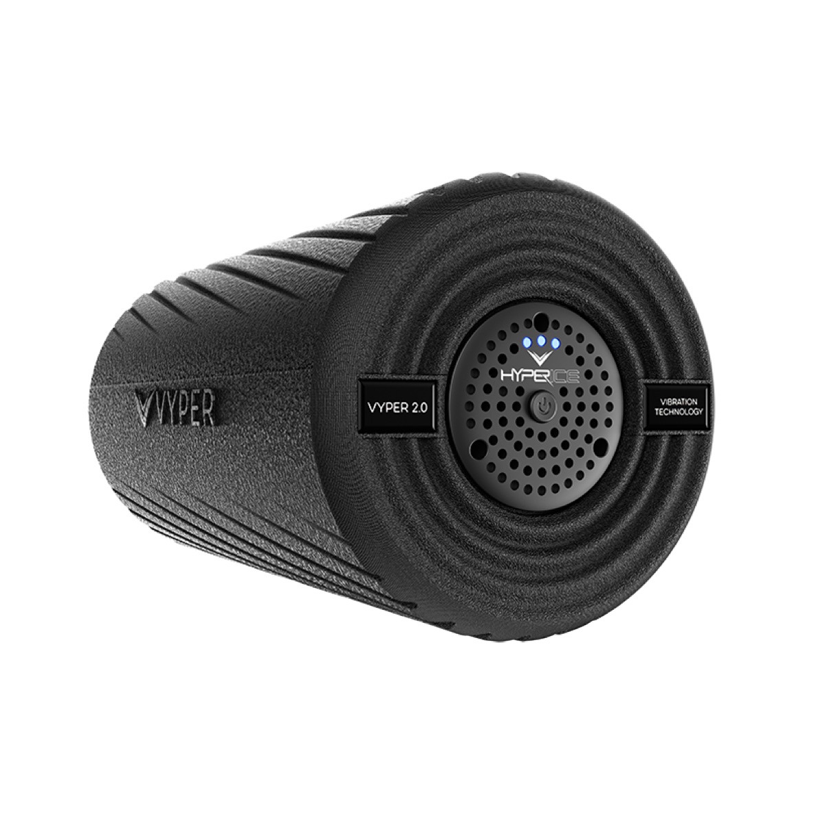 Hyperice Vyper 2.0 vibrating foam roller in black