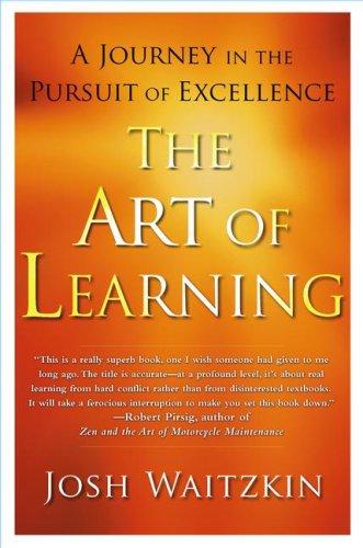 The Art of Learning by Josh Waitzkin book cover